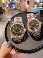 ROLEX 316L Steel Green Woman 31mm Man 38MM Comtemporary Watches